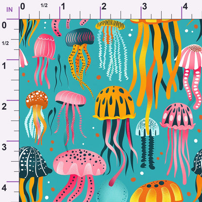 Ocean Drifters Pattern 8 Minky Fabric