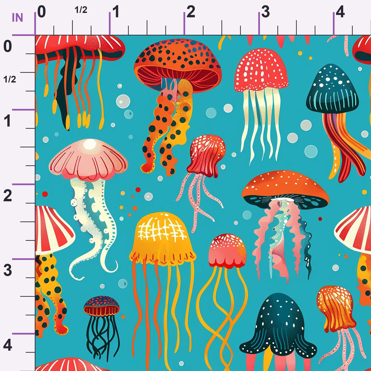 Ocean Drifters Pattern 9 Minky Fabric