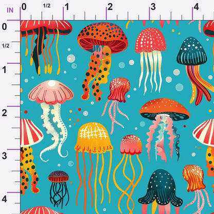 Ocean Drifters Pattern 9 Minky Fabric