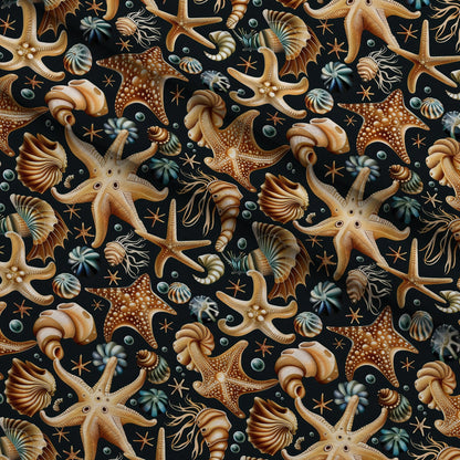 Ocean Jewels Pattern 8 Minky Fabric