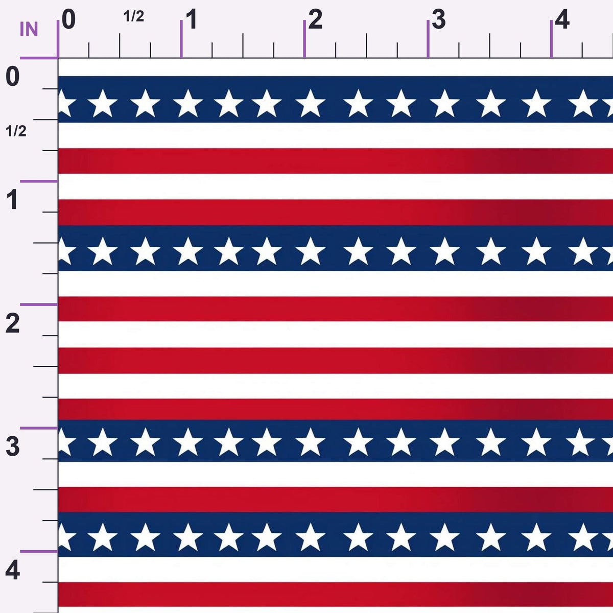Old Glory Pattern 1 Minky Fabric