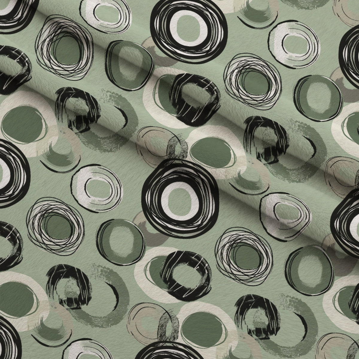 Olive Grove Pattern 10 Minky Fabric