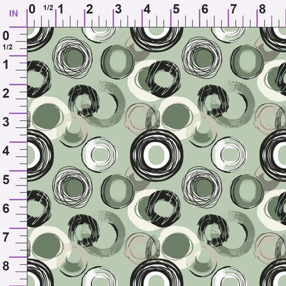 Olive Grove Pattern 10 Minky Fabric