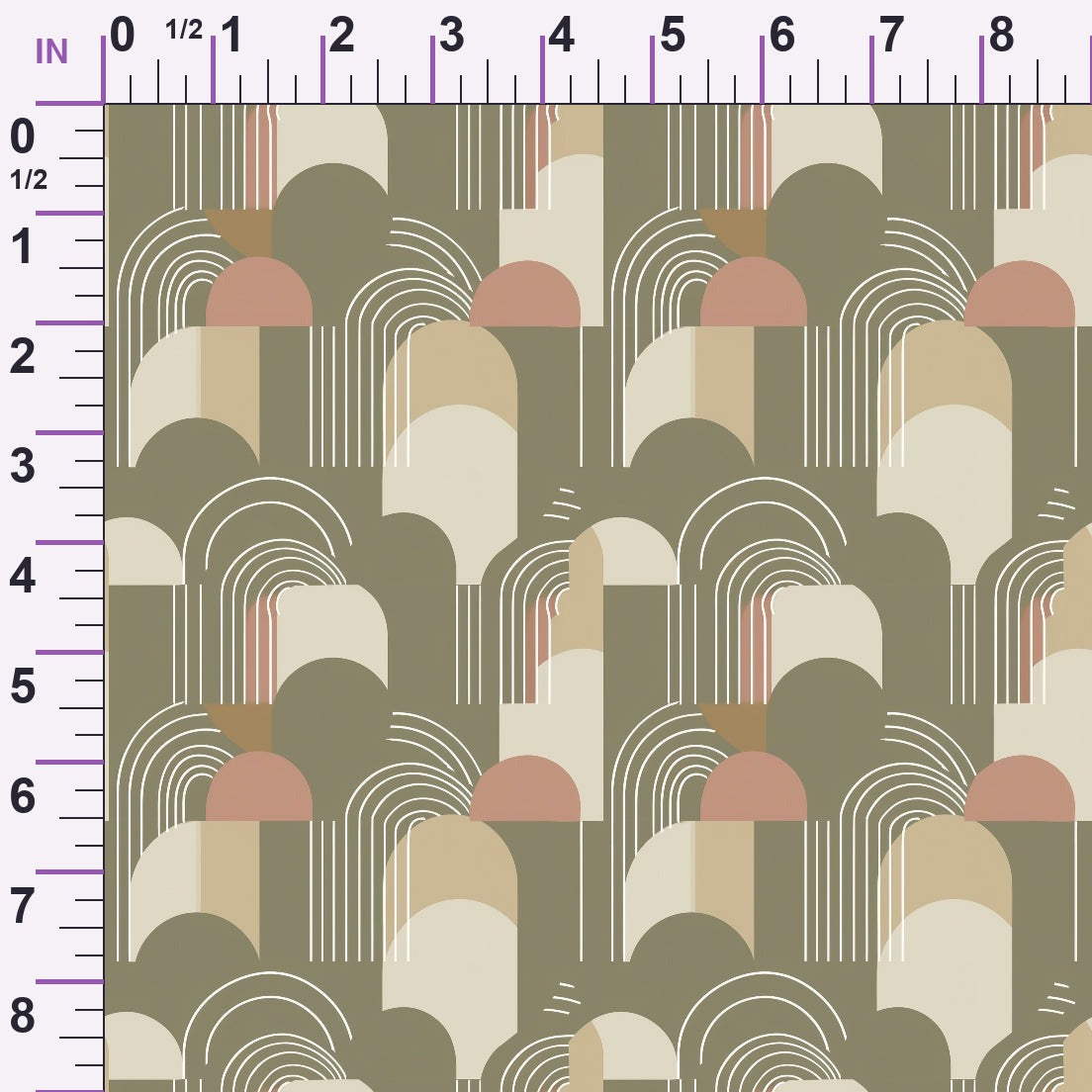 Olive Grove Pattern 11 Minky Fabric