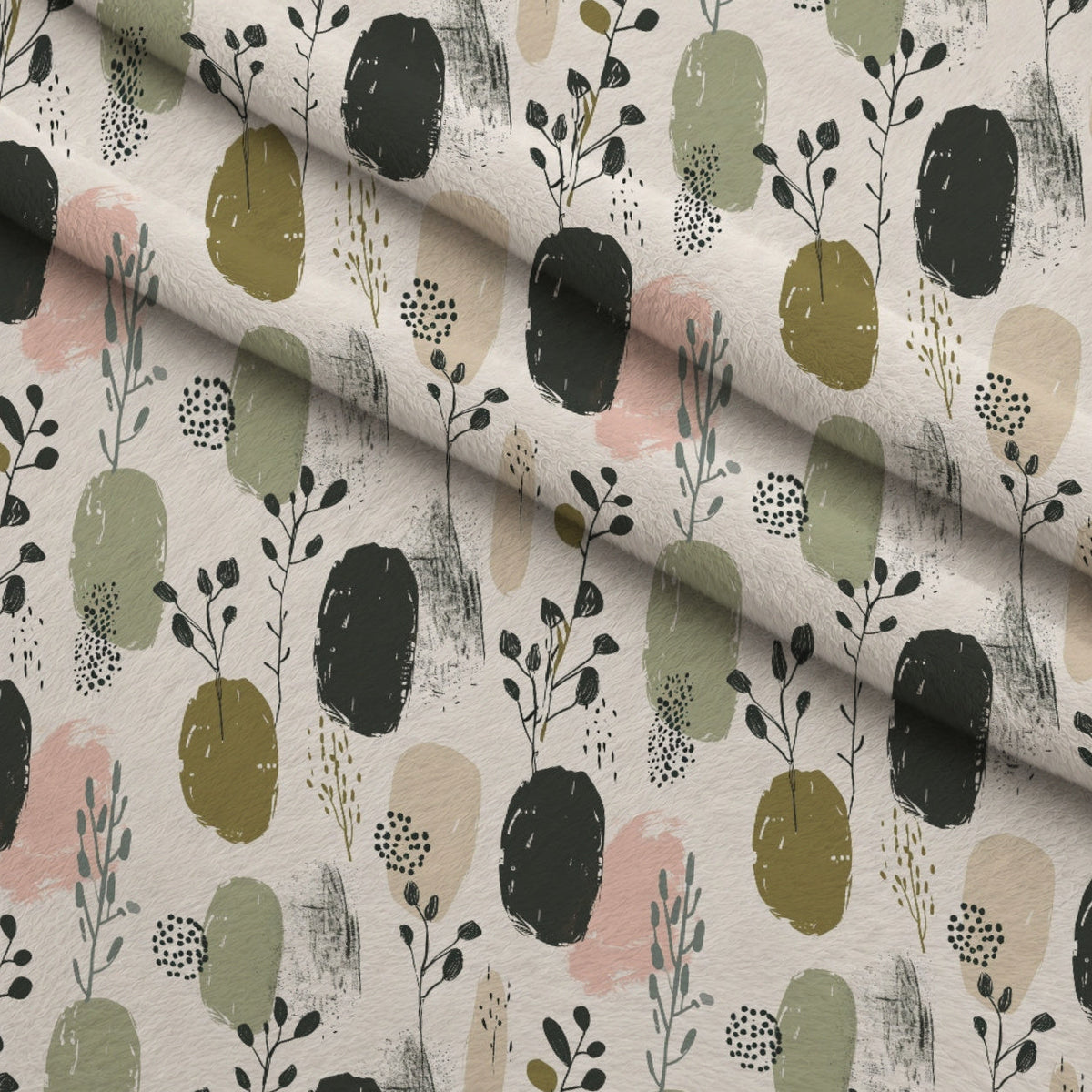 Olive Grove Pattern 2 Minky Fabric