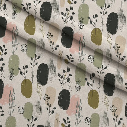 Olive Grove Pattern 2 Minky Fabric