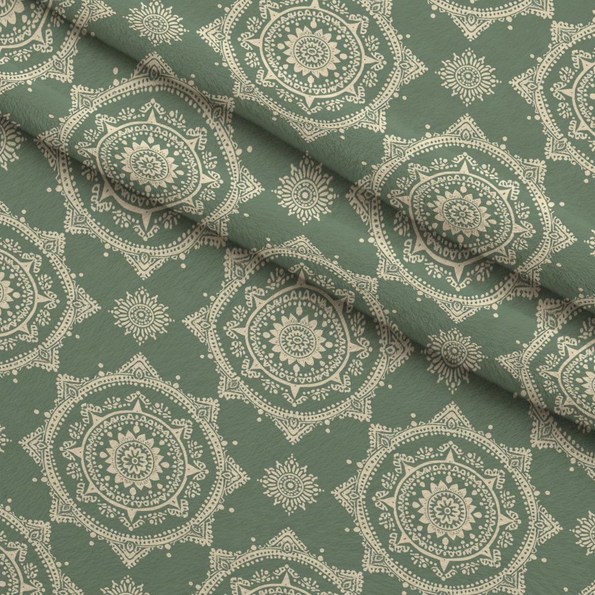 Olive Grove Pattern 4 Minky Fabric