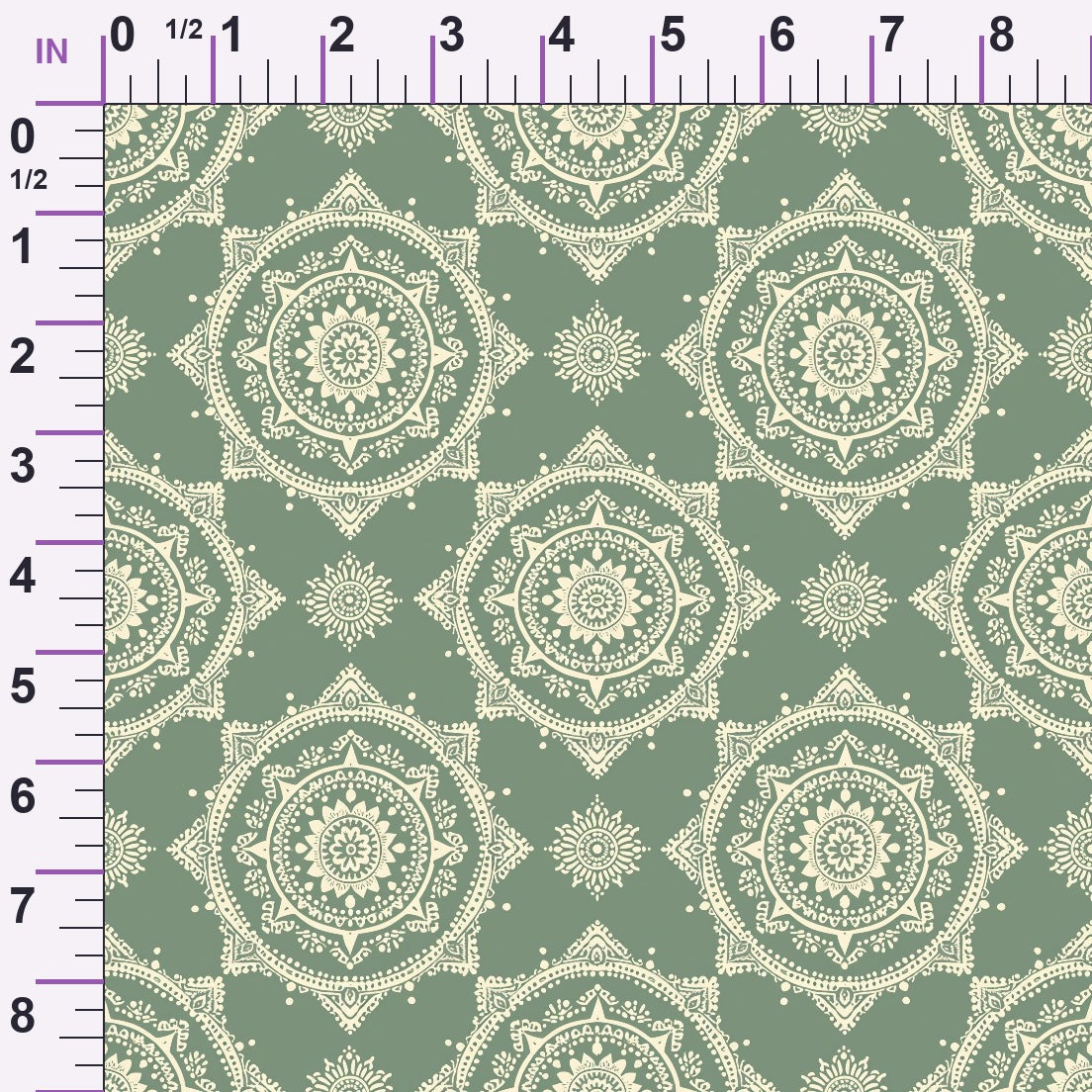 Olive Grove Pattern 4 Minky Fabric