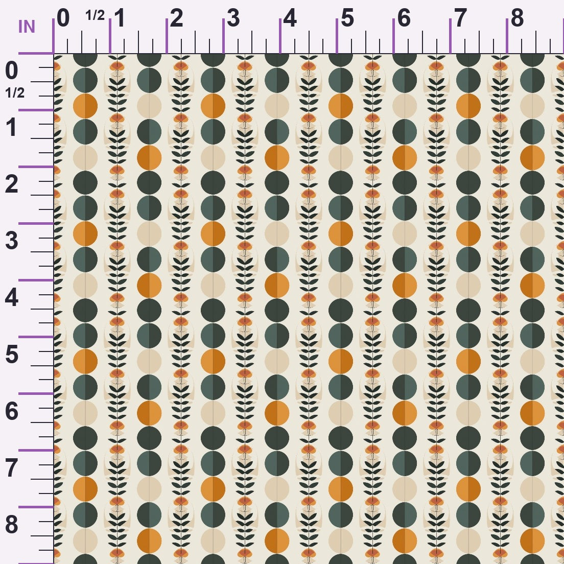 Olive Grove Pattern 5 Minky Fabric