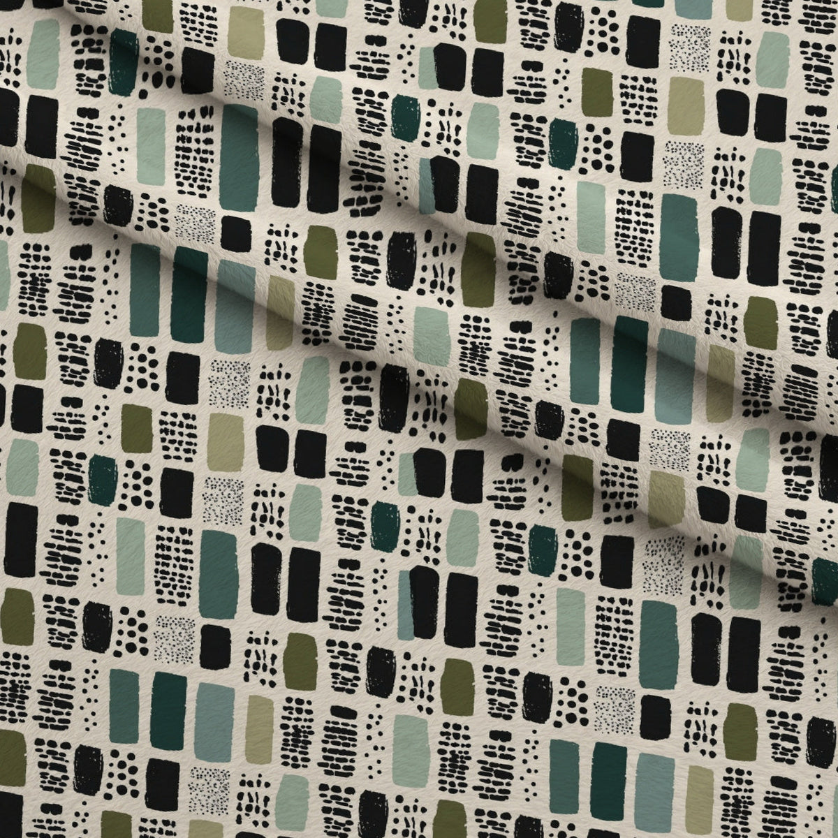 Olive Grove Pattern 7 Minky Fabric