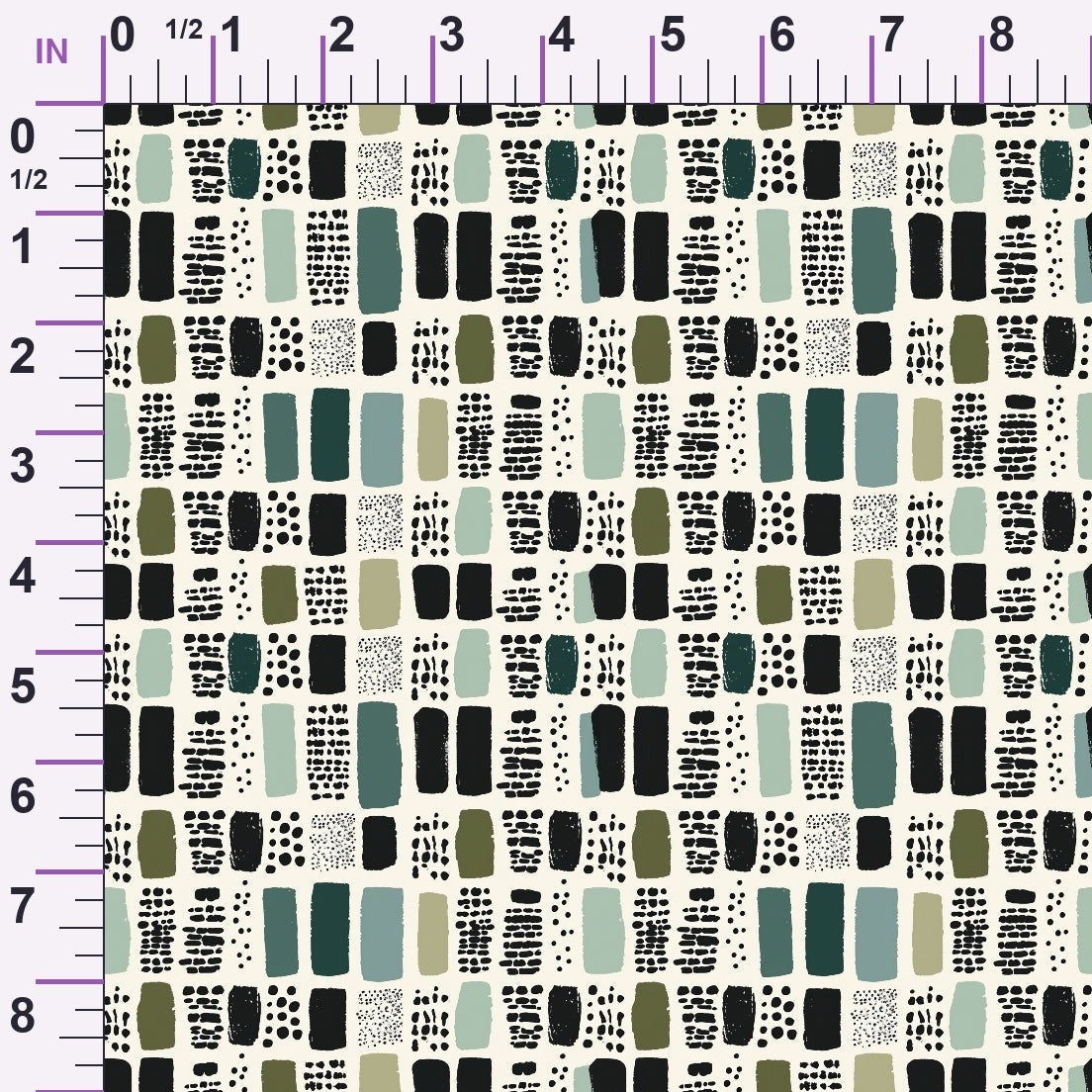 Olive Grove Pattern 7 Minky Fabric
