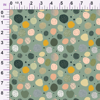 Olive Grove Pattern 9 Minky Fabric