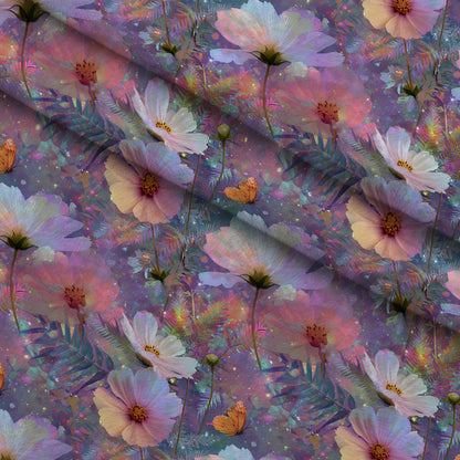 Opal Garden Pattern 8 Minky Fabric