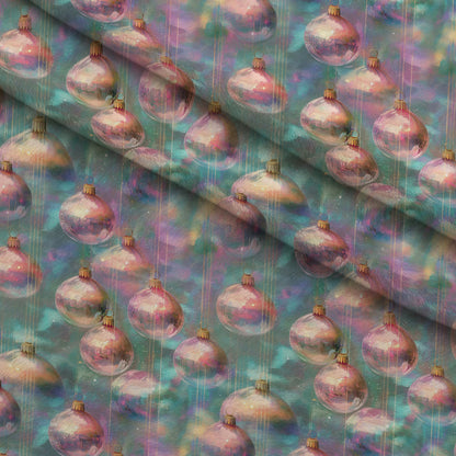 Opalescent Baubles Pattern 13 Minky Fabric
