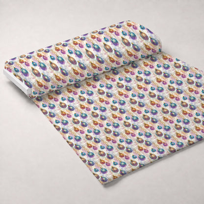 Opalescent Baubles Pattern 17 Minky Fabric