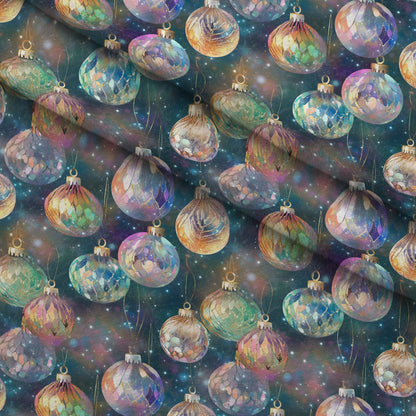 Opalescent Baubles Pattern 5 Minky Fabric