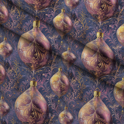 Opalescent Baubles Pattern 8 Minky Fabric