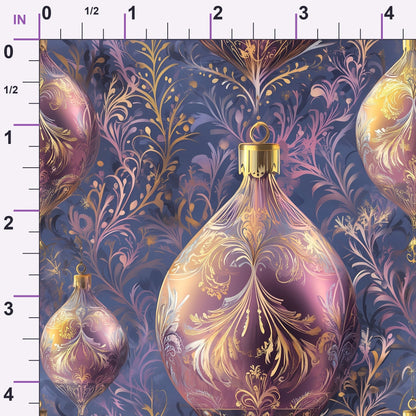 Opalescent Baubles Pattern 8 Minky Fabric