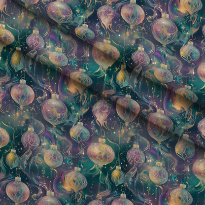 Opalescent Baubles Pattern 9 Minky Fabric