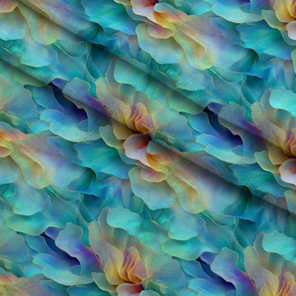 Opaline Petals Pattern 2 Minky Fabric