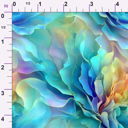Opaline Petals Pattern 3 Minky Fabric