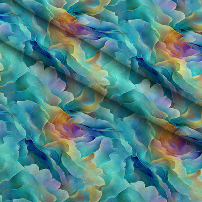 Opaline Petals Pattern 4 Minky Fabric