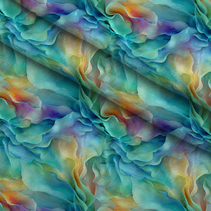 Opaline Petals Pattern 5 Minky Fabric