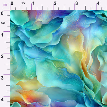Opaline Petals Pattern 5 Minky Fabric