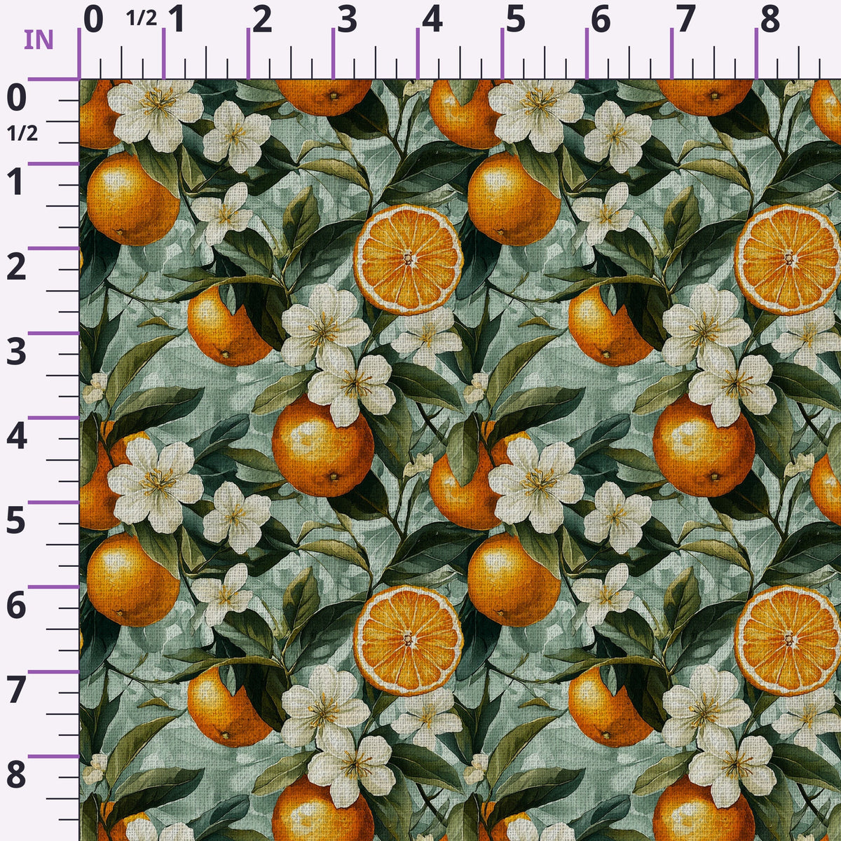 Orchard Afterglow Pattern 1 Minky Fabric