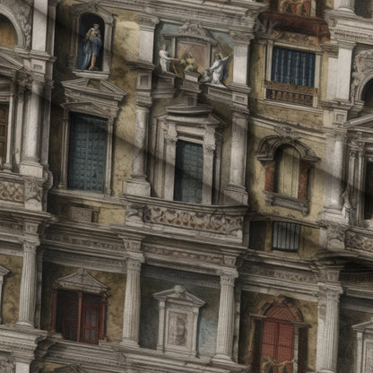 Ornate Balconies Pattern 3 Minky Fabric