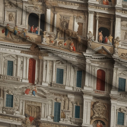 Ornate Balconies Pattern 5 Minky Fabric