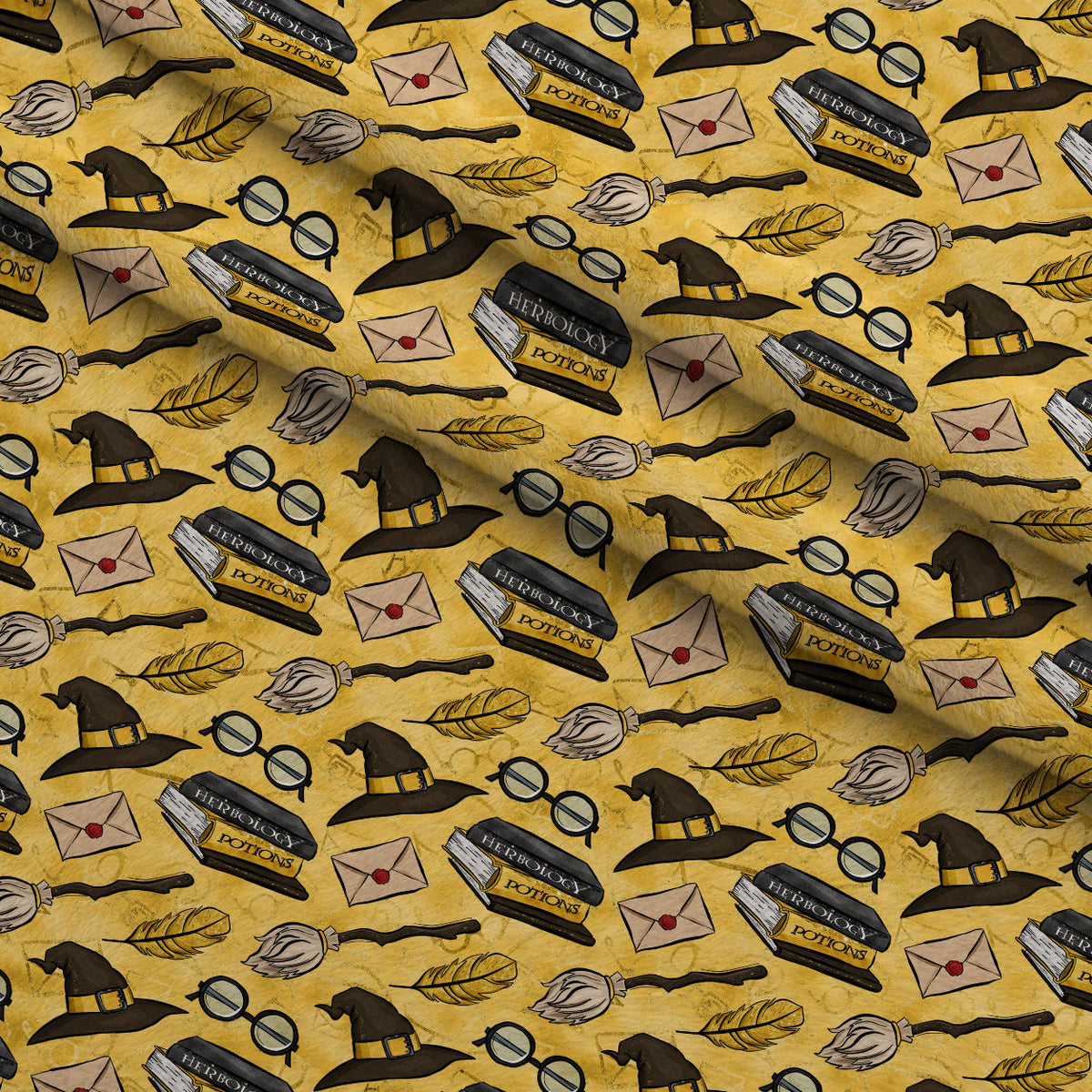 Owl Post Academy Pattern 1 Minky Fabric