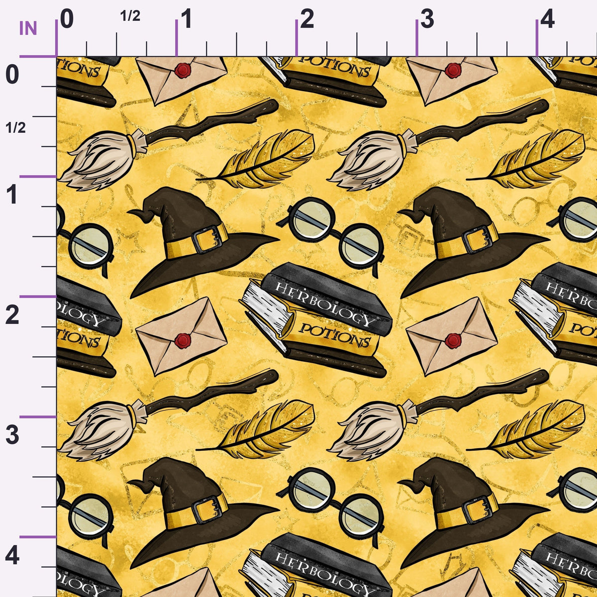 Owl Post Academy Pattern 1 Minky Fabric