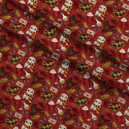 Owl Post Academy Pattern 18 Minky Fabric
