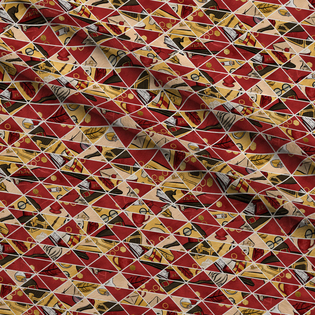 Owl Post Academy Pattern 19 Minky Fabric