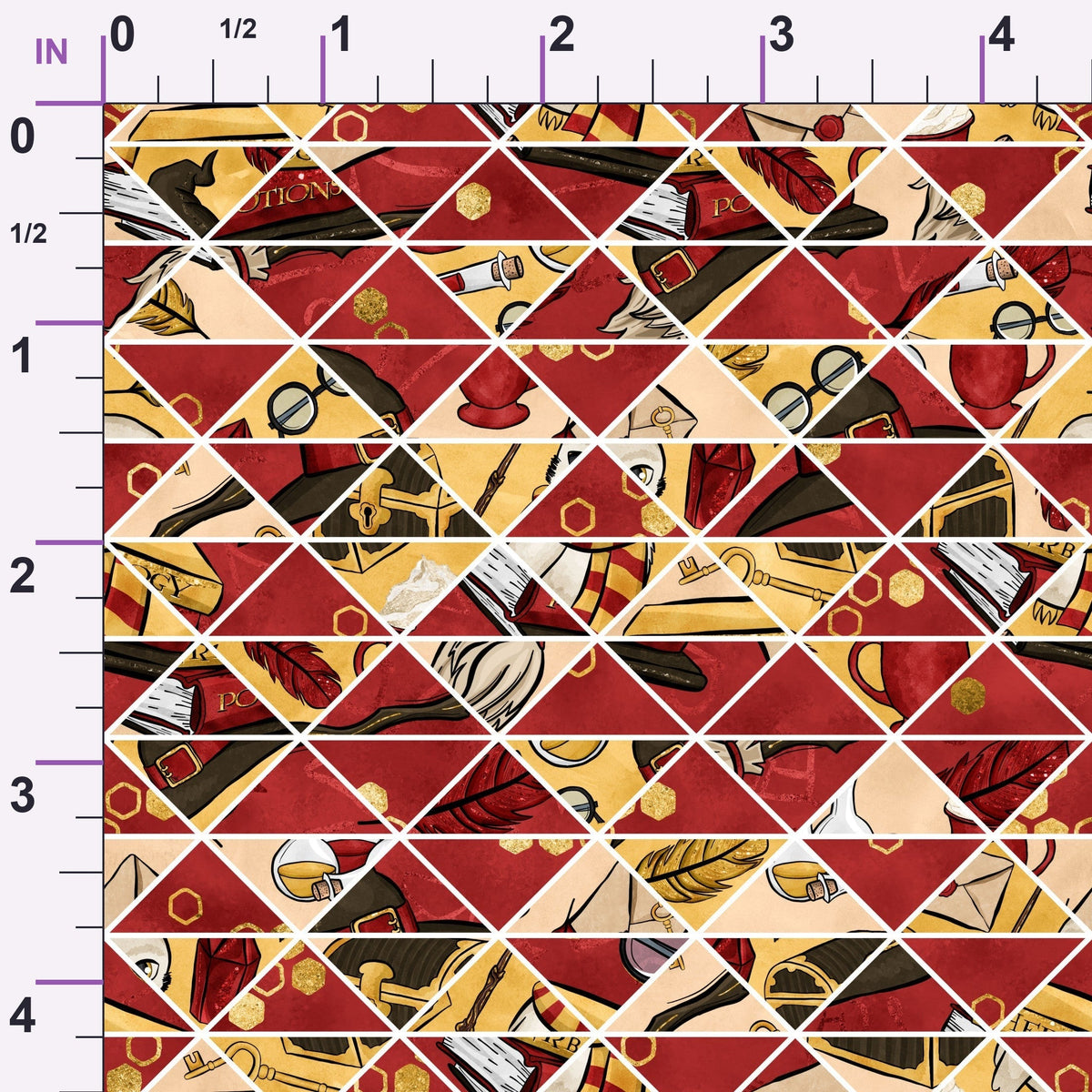 Owl Post Academy Pattern 19 Minky Fabric