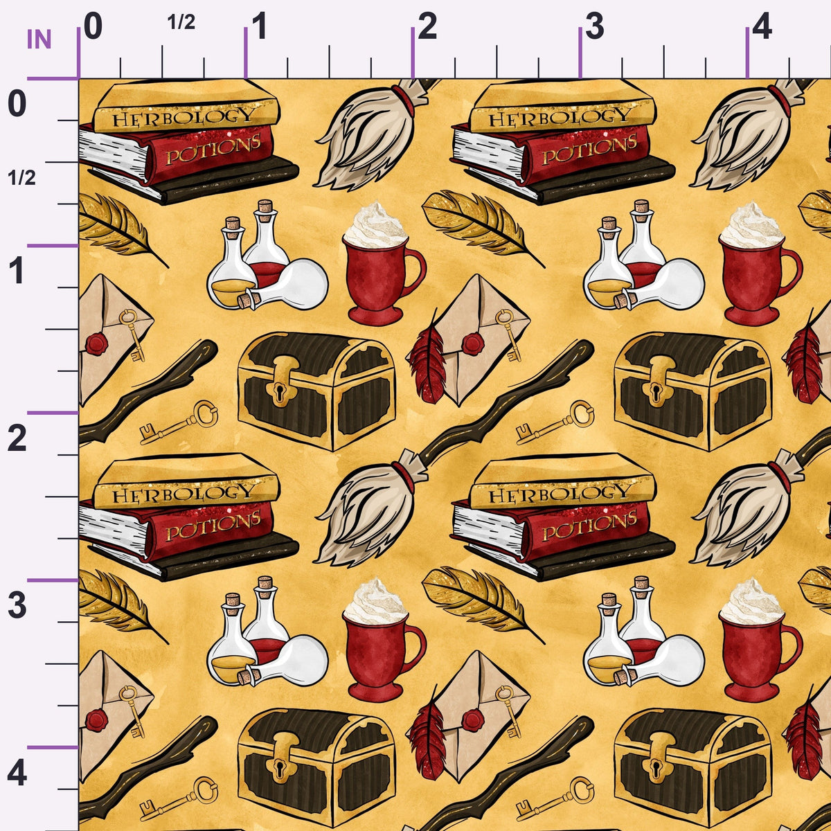 Owl Post Academy Pattern 22 Minky Fabric