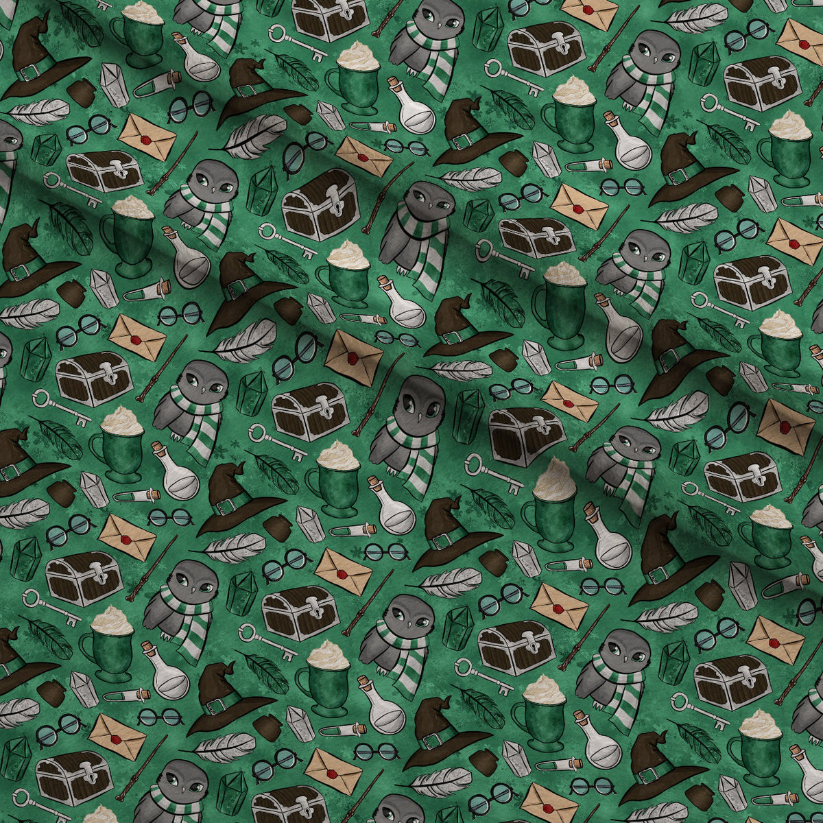 Owl Post Academy Pattern 26 Minky Fabric