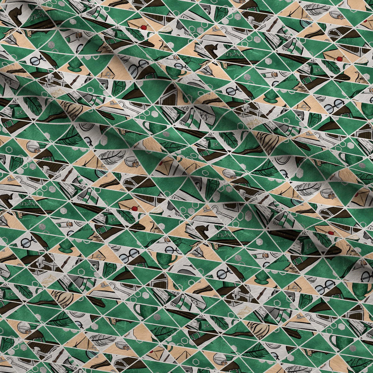 Owl Post Academy Pattern 27 Minky Fabric