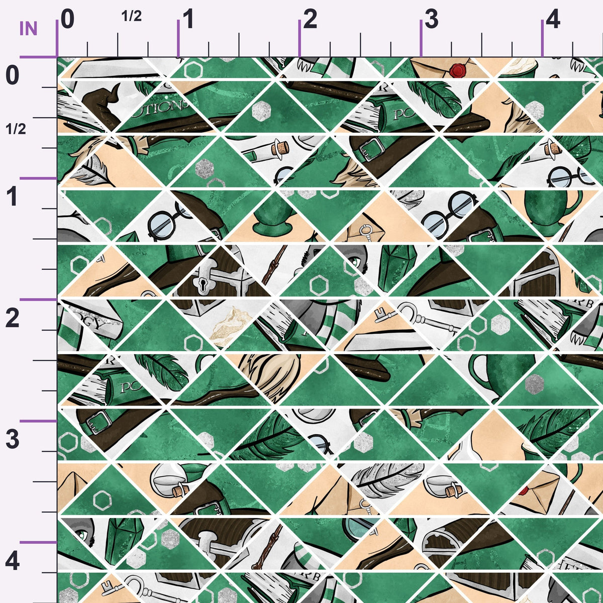 Owl Post Academy Pattern 27 Minky Fabric