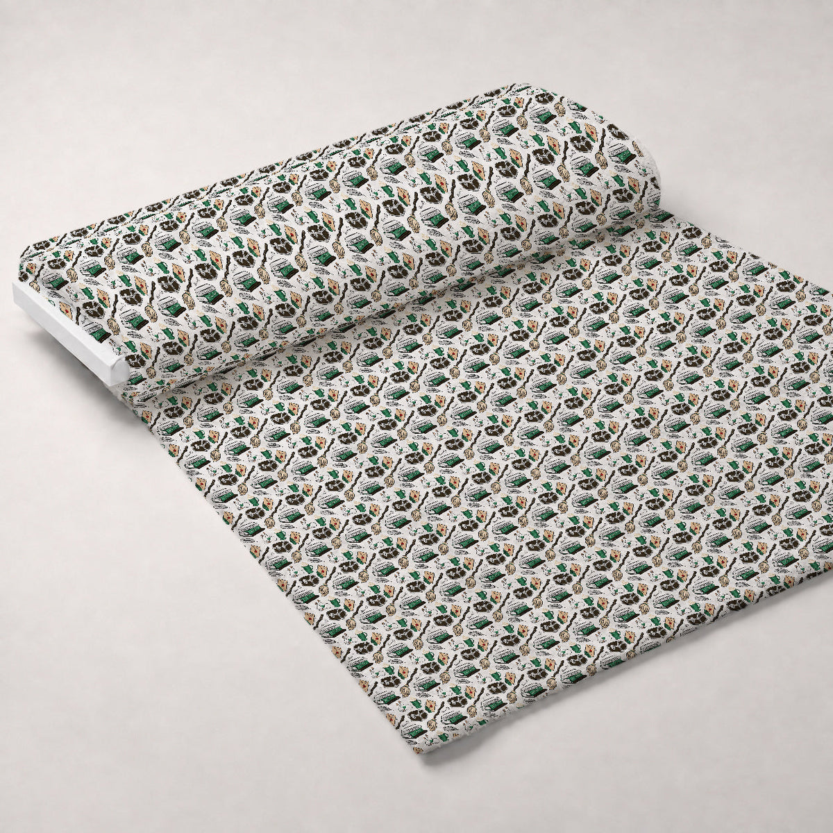 Owl Post Academy Pattern 30 Minky Fabric