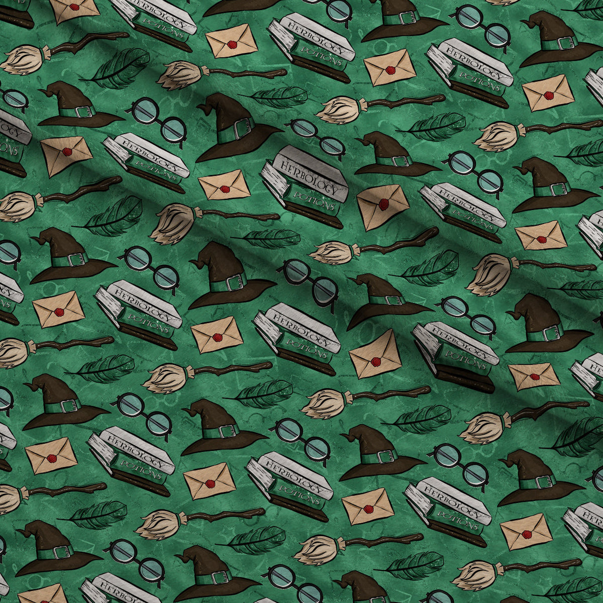 Owl Post Academy Pattern 34 Minky Fabric