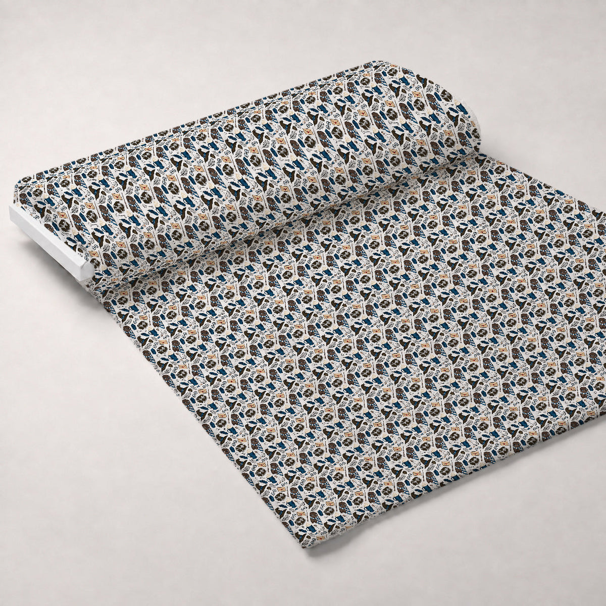 Owl Post Academy Pattern 43 Minky Fabric