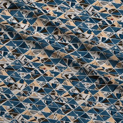 Owl Post Academy Pattern 47 Minky Fabric