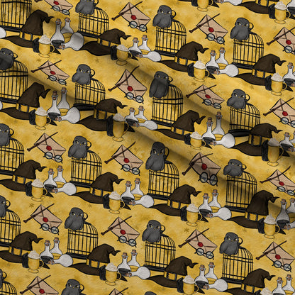 Owl Post Academy Pattern 8 Minky Fabric