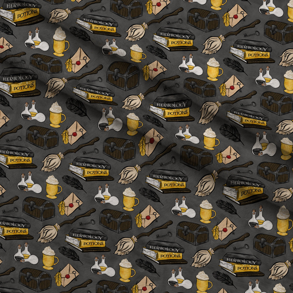 Owl Post Academy Pattern 9 Minky Fabric