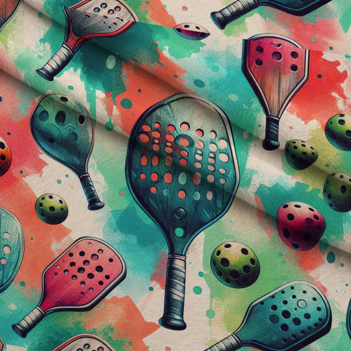 Paddle Party Pattern 5 Minky Fabric