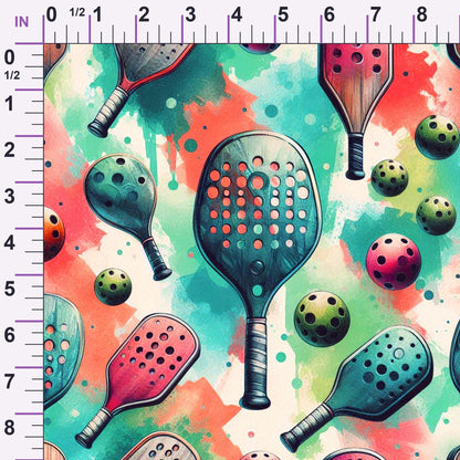 Paddle Party Pattern 5 Minky Fabric