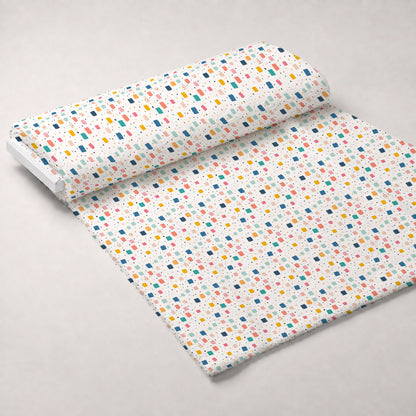 Paintbox Patches Pattern 1 Minky Fabric