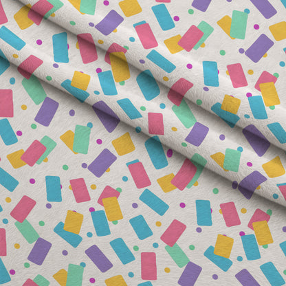 Paintbox Patches Pattern 10 Minky Fabric